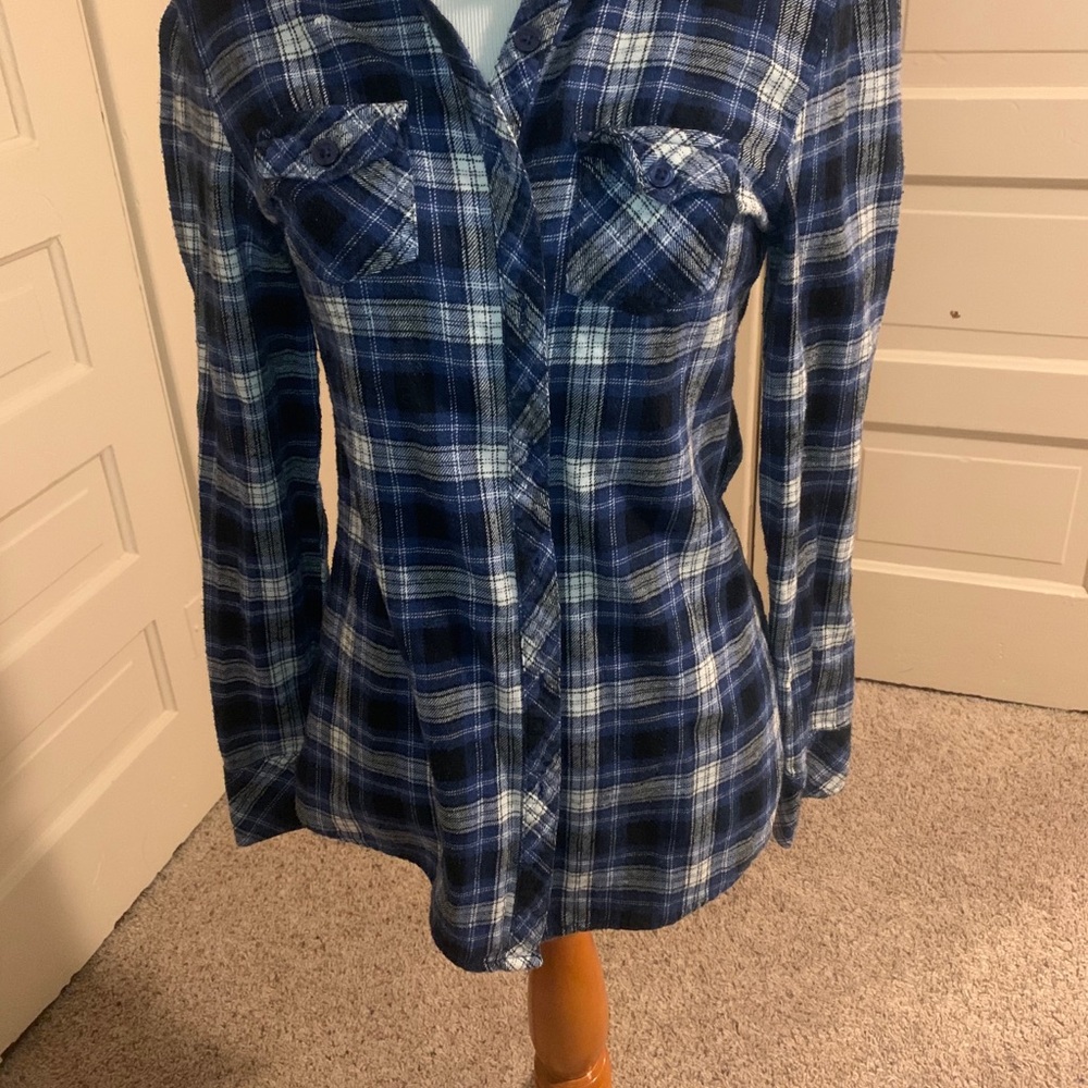 Blue flannel